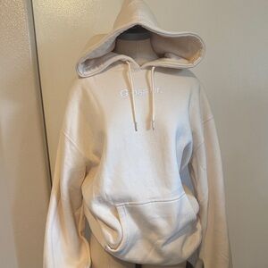 Glossier Off-White Hoodie
